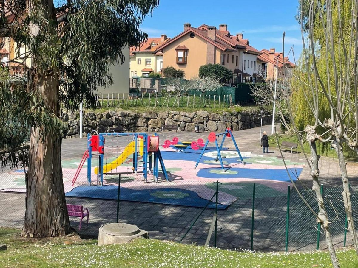 Apartamento Piscina Comunitaria Y Parking En Mogro Exterior foto