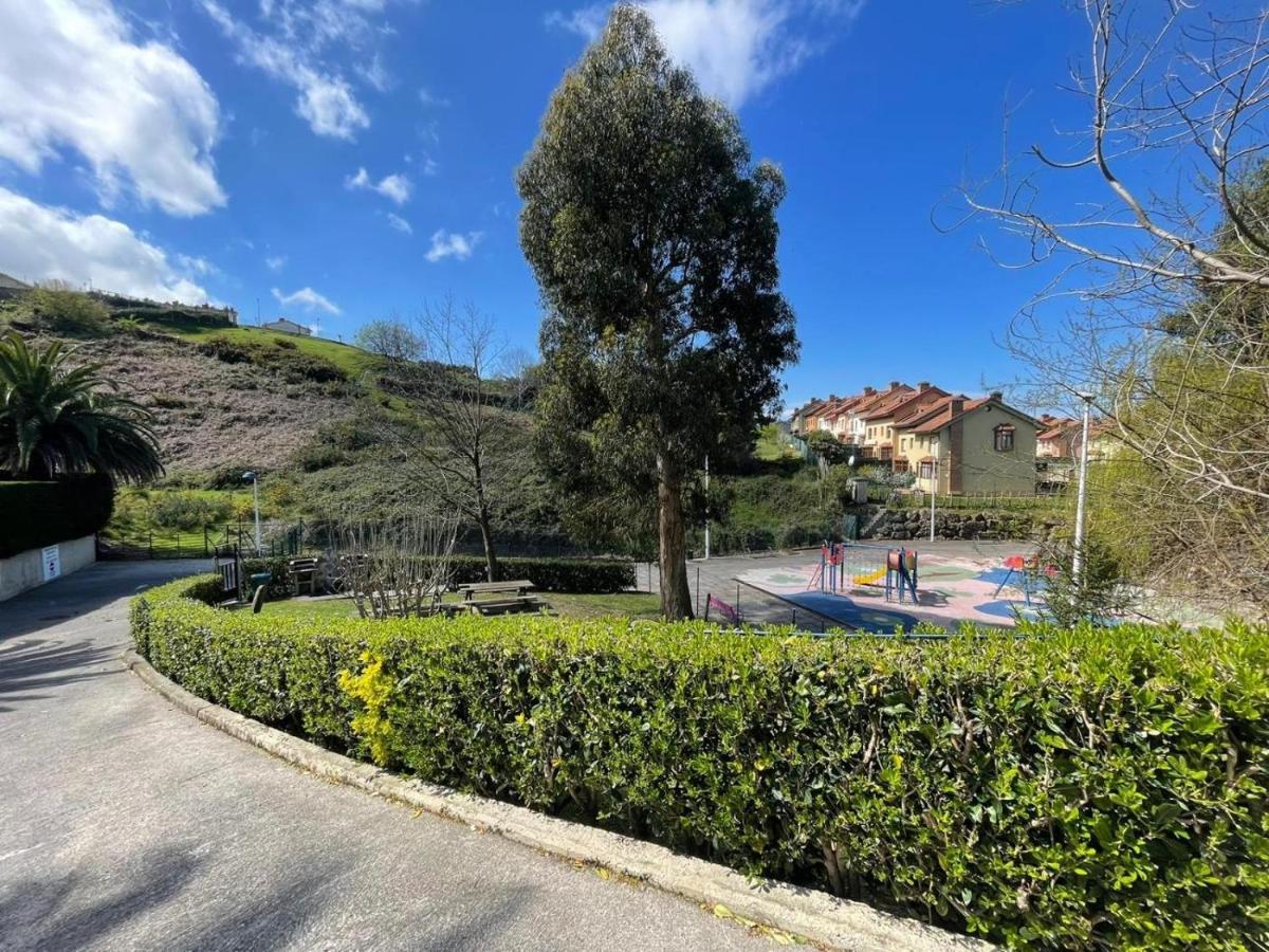Apartamento Piscina Comunitaria Y Parking En Mogro Exterior foto